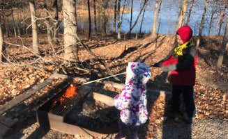 Grant M.'s photo of camping with pets at Long Branch State Park Campground near Laclede, MO