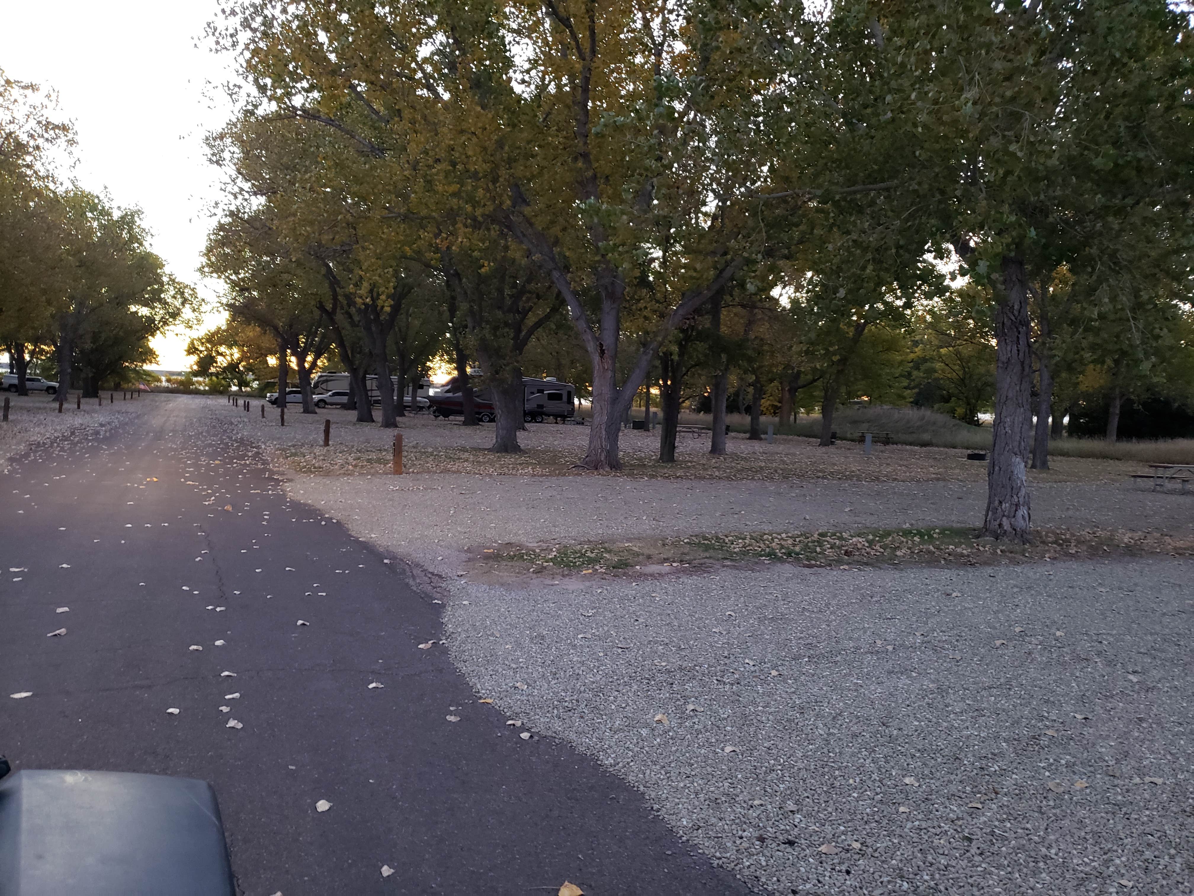 Camper-submitted photo at Old Marina Campground — Webster State Park near Bogue, KS