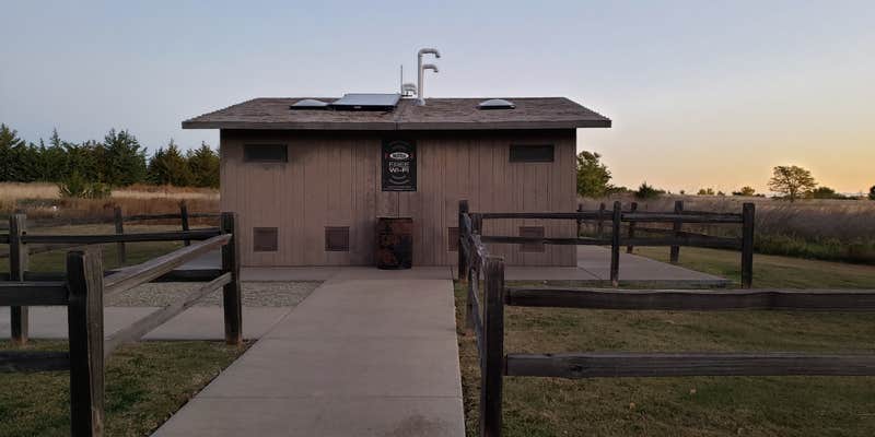Camper submitted image from Old Marina Campground — Webster State Park