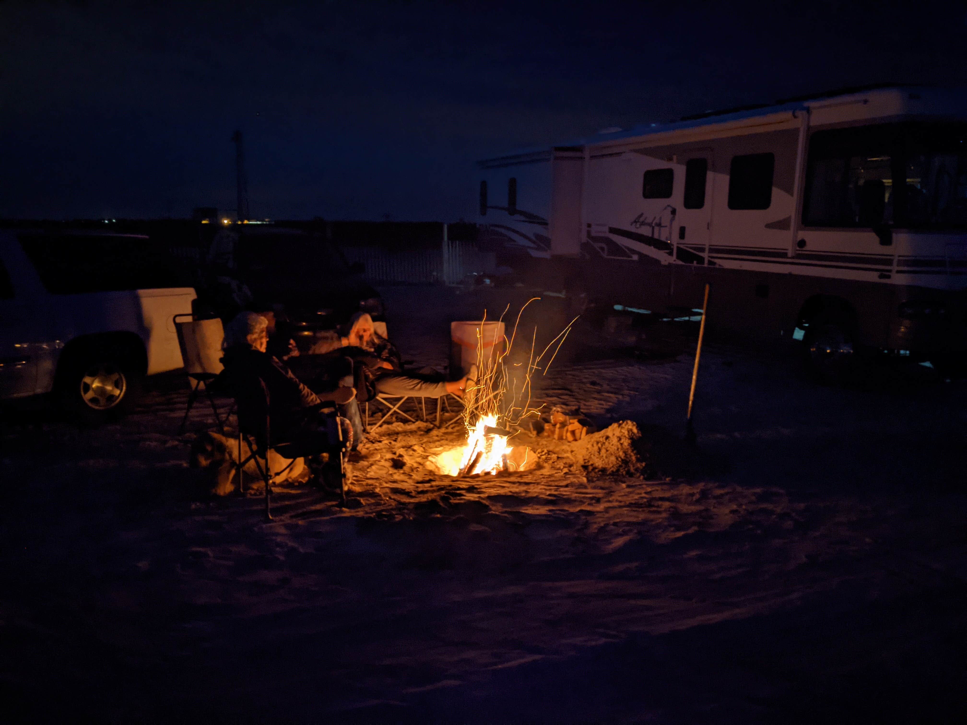 Rutherford Beach Dispersed Camping