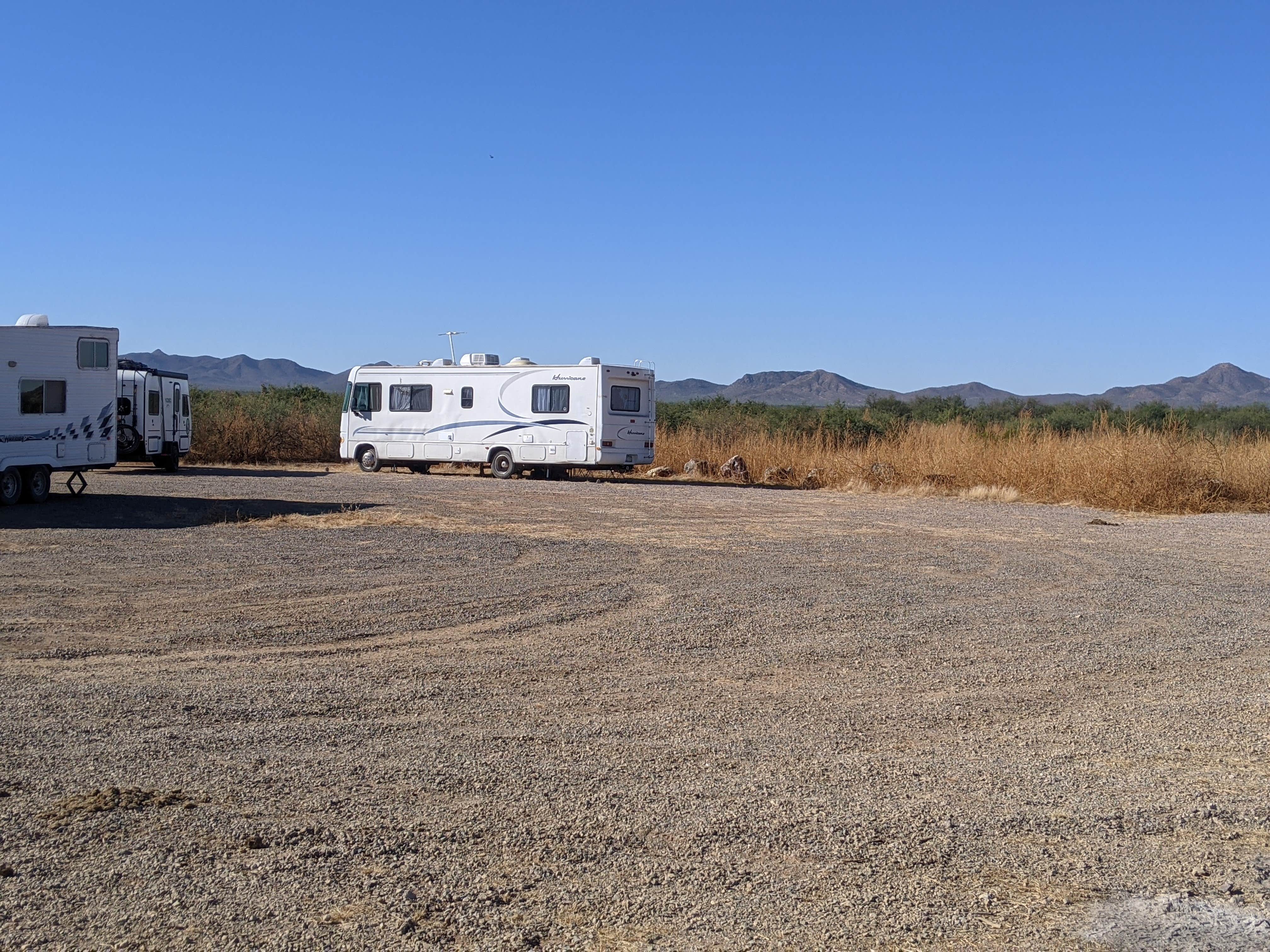 Camper-submitted photo at Ironwood Forest BLM Aqua Blanca dispersed camp near Topawa, AZ