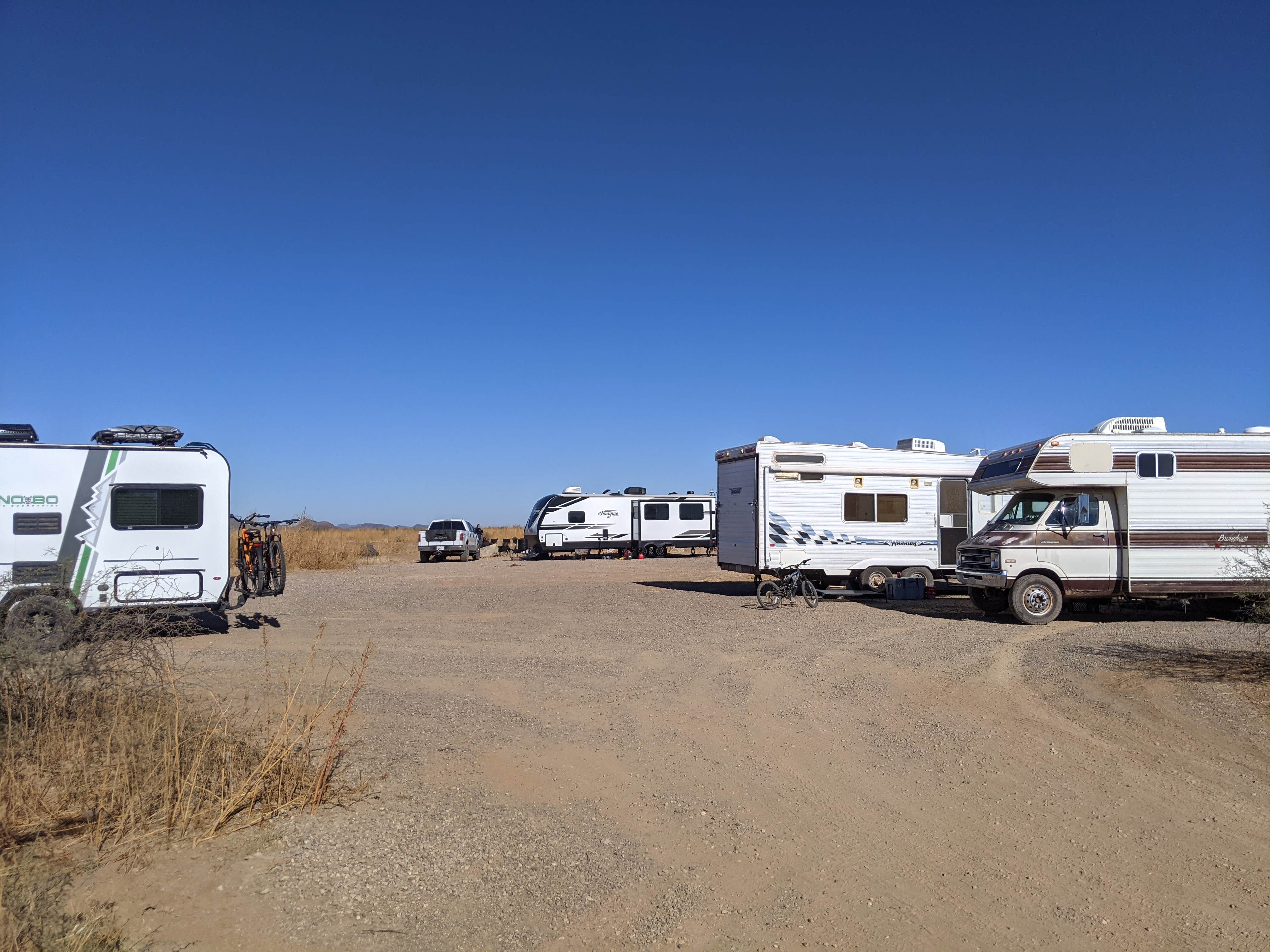 Camping near Lees Ranch RV Park: Ironwood Forest BLM Aqua Blanca dispersed camp, Marana, Arizona