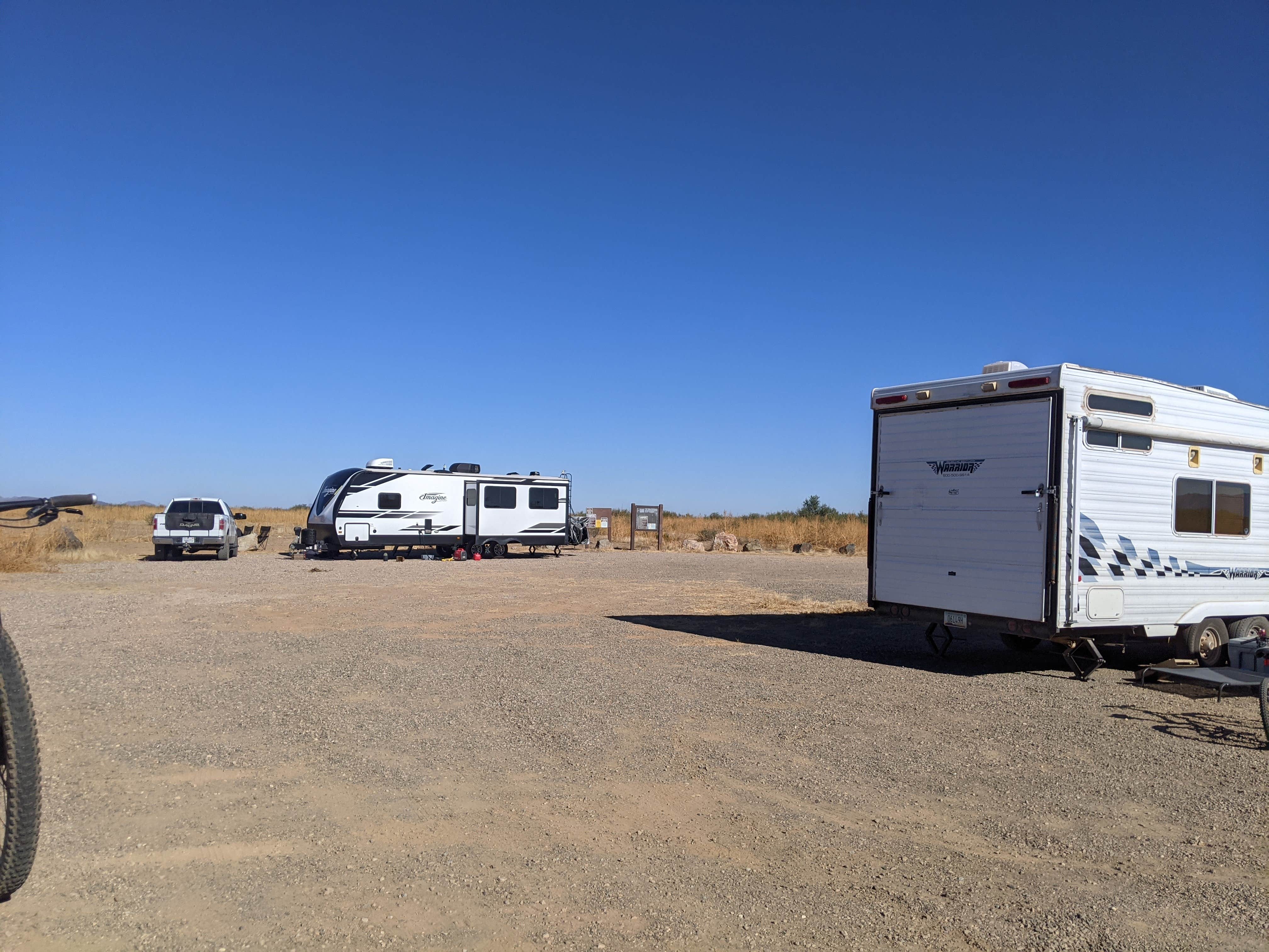 Camper-submitted photo at Ironwood Forest BLM Aqua Blanca dispersed camp near Topawa, AZ