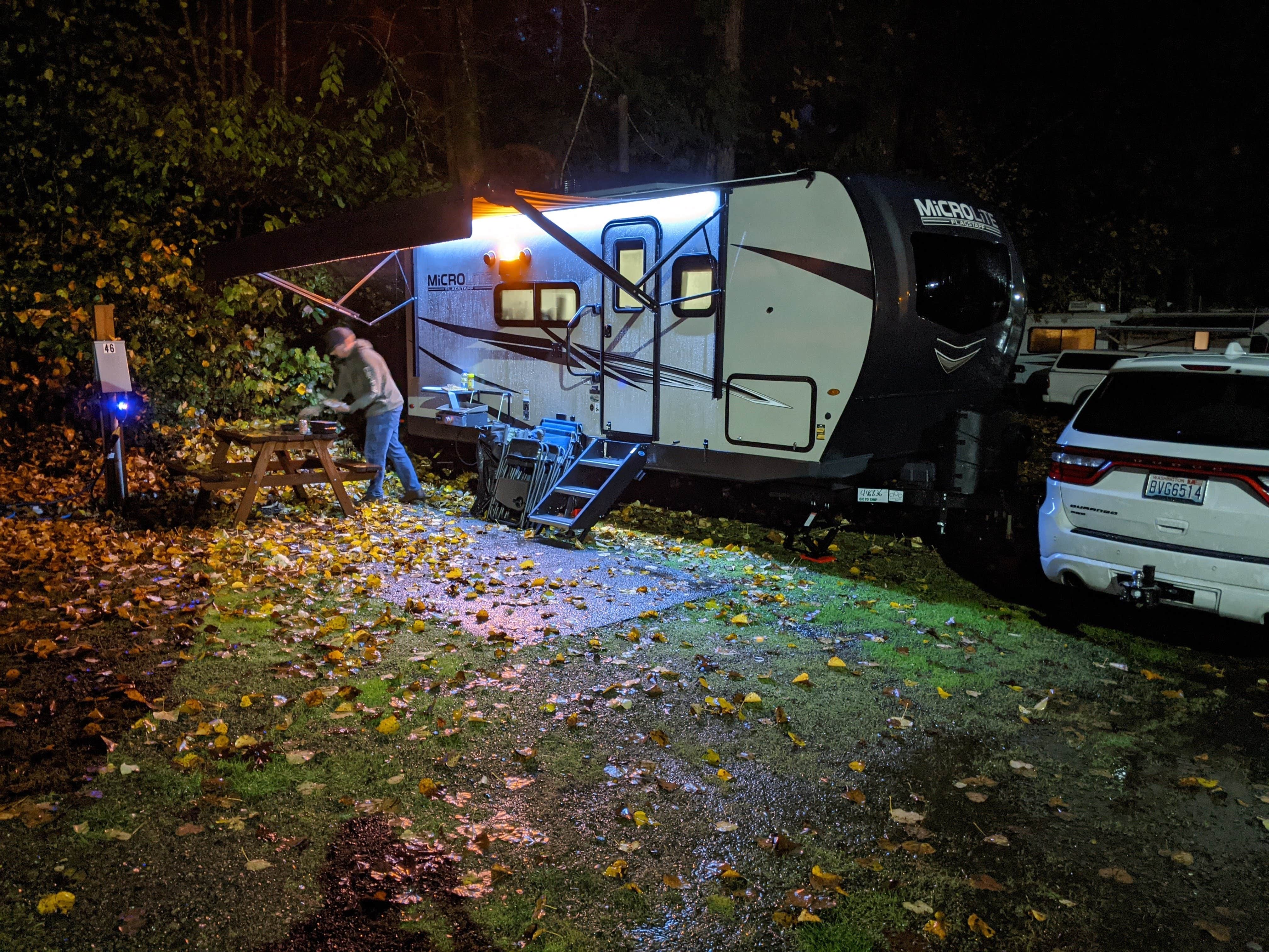 Camper-submitted photo at Rest-A-While RV Park near Wauna, WA
