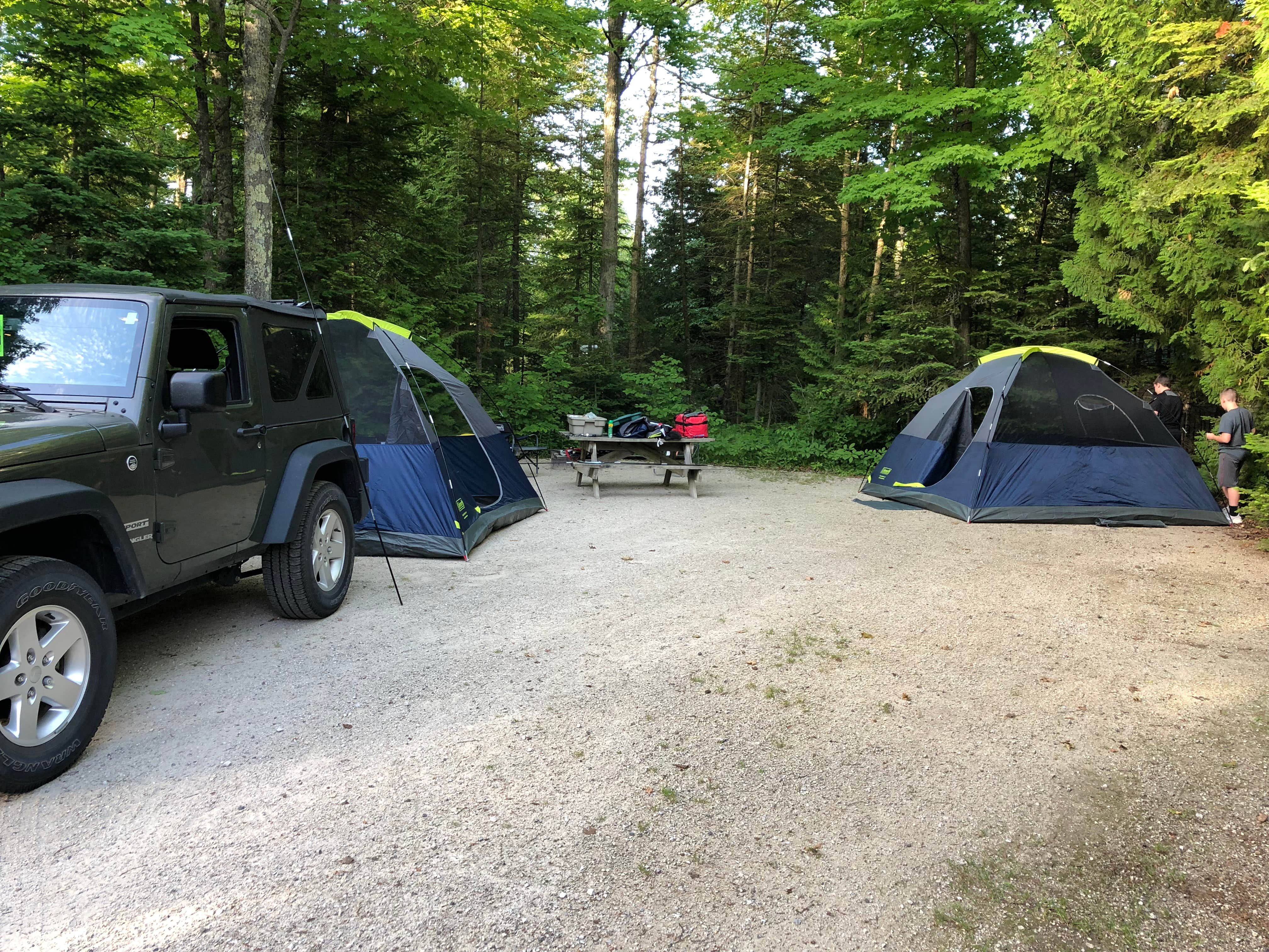 Jill C.'s photo at Wagon Trail Campground near Ephraim, WI