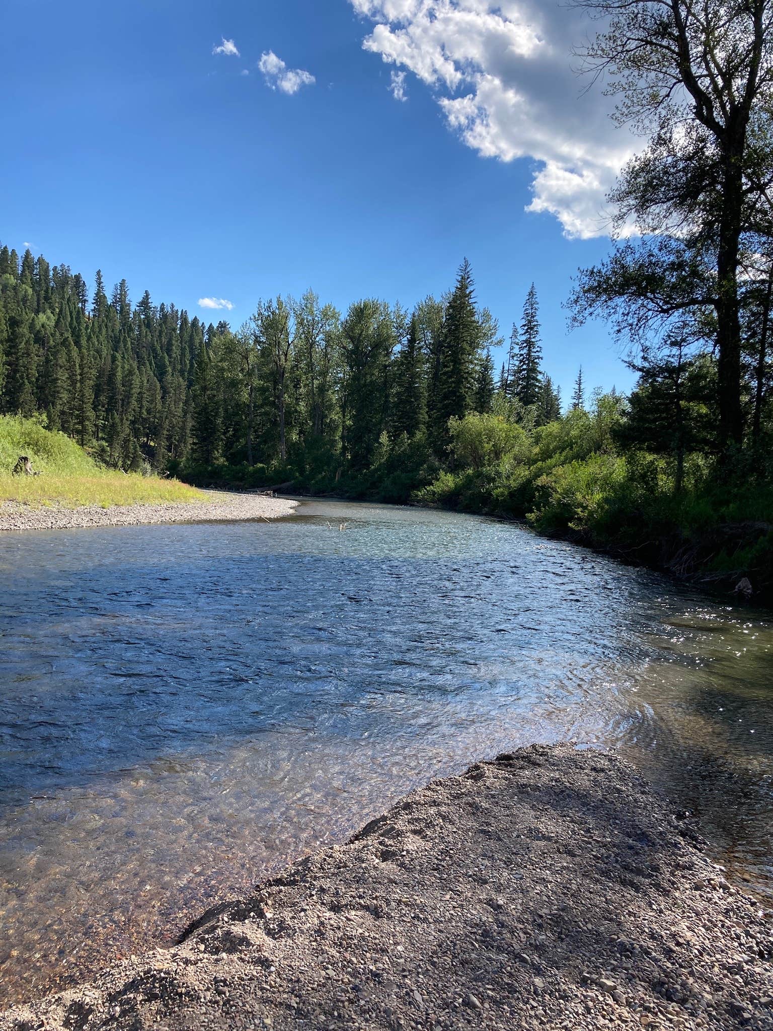 Camper-submitted photo at Little Blackfoot River Dispersed Campsite near Deer Lodge, MT