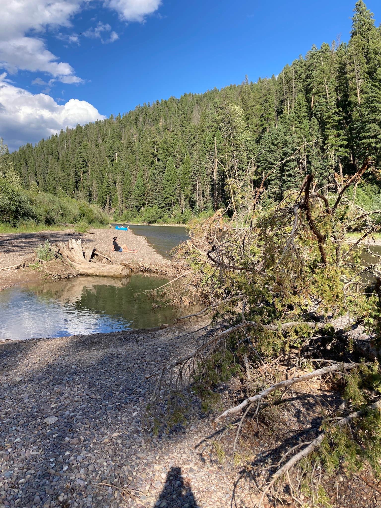 Camper-submitted photo at Little Blackfoot River Dispersed Campsite near Deer Lodge, MT