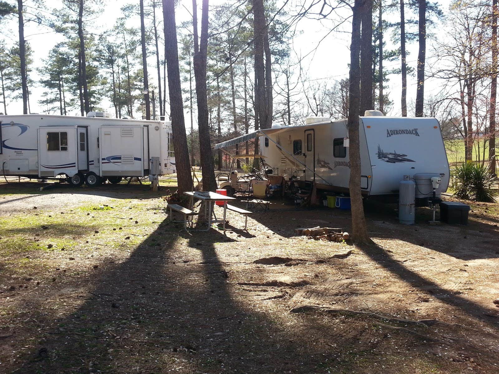 Nancy W.'s photo of rv camping at Spacious Skies Peach Haven near Rock Hill, SC