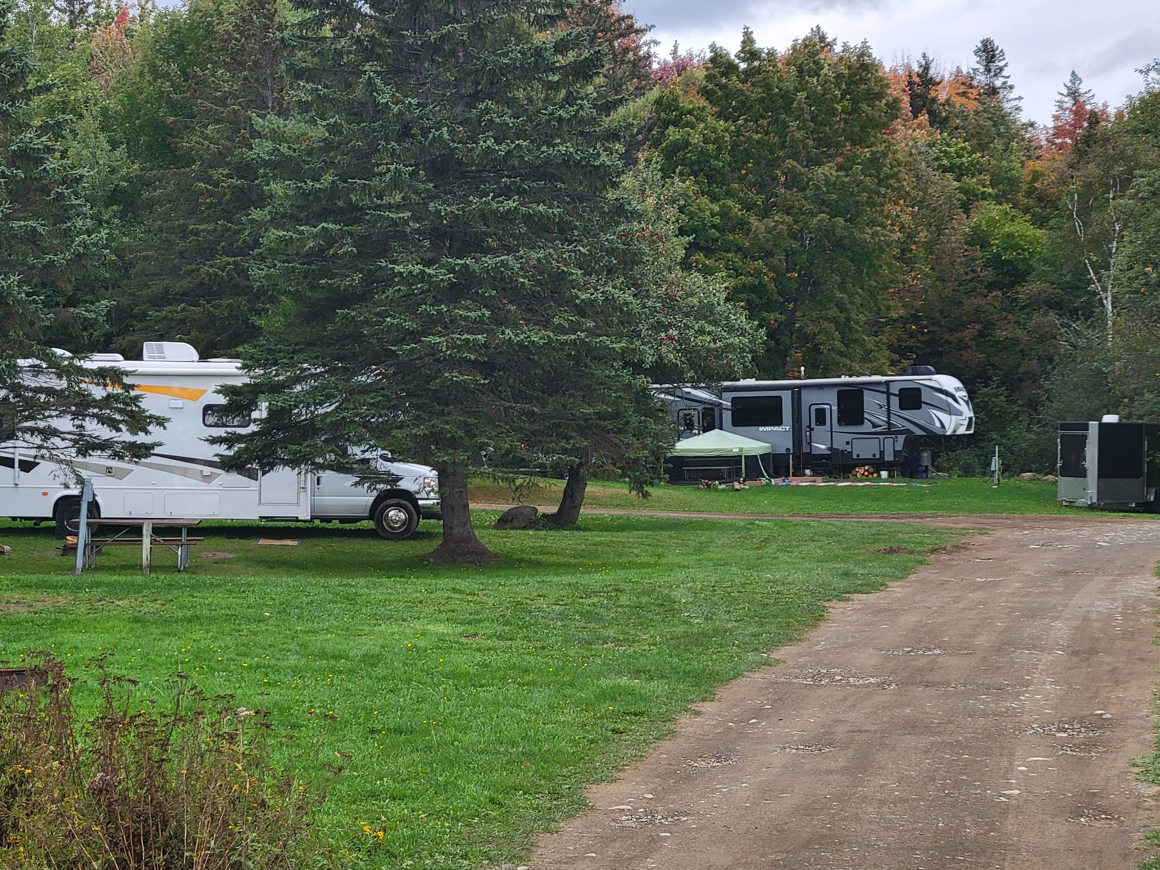 Camper-submitted photo at Shin Pond Village Campground near Houlton, ME