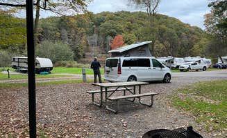 Lee D.'s photo of rv camping at Clear Creek State Park Campground near Rockton, PA