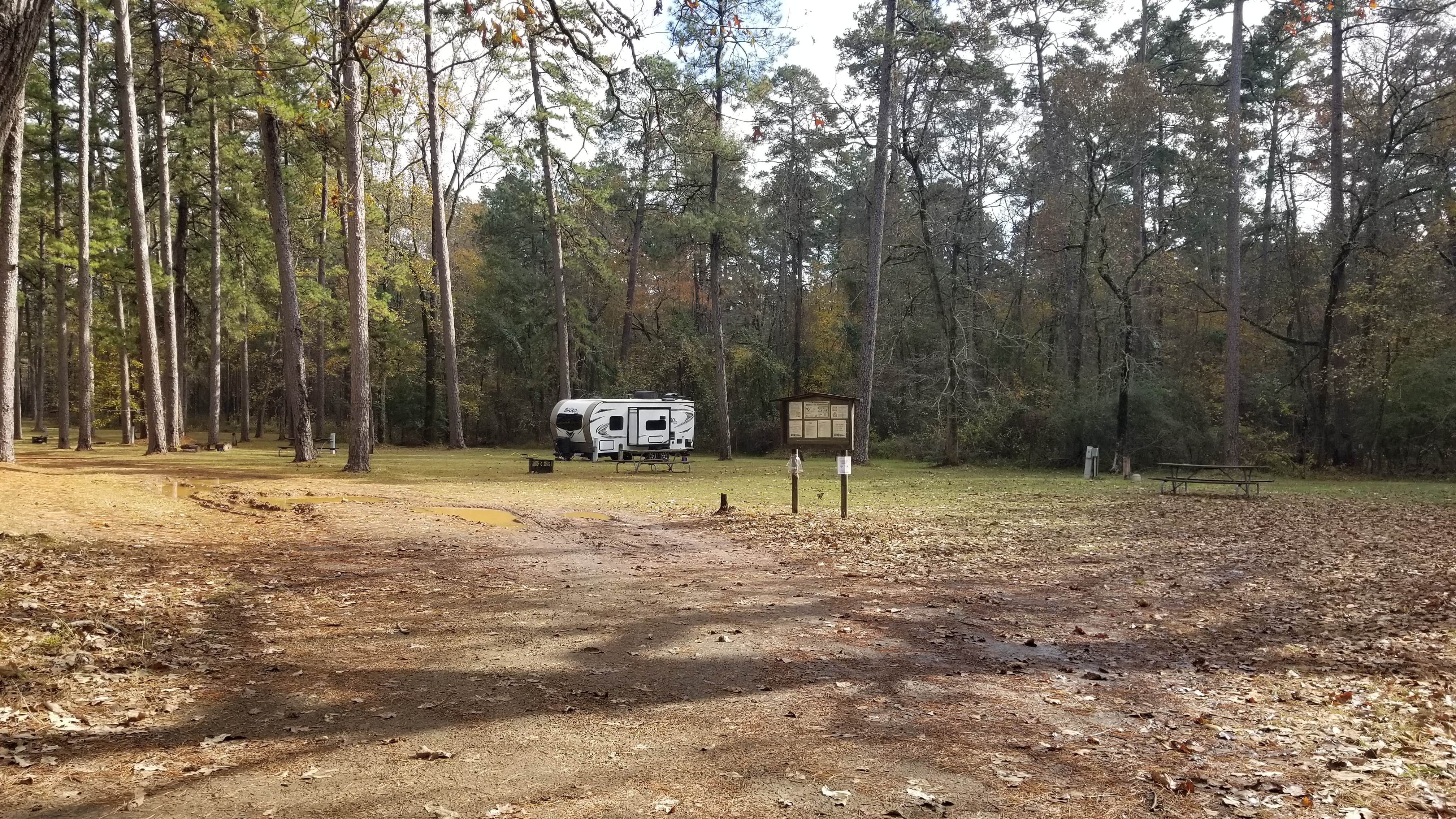 Mimi's photo of rv camping at Boles Field Campground near San Augustine, TX