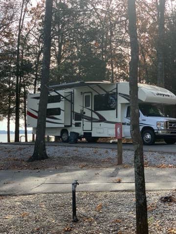 angela S.'s photo of rv camping at Dreher Island State Park Campground near Pomaria, SC