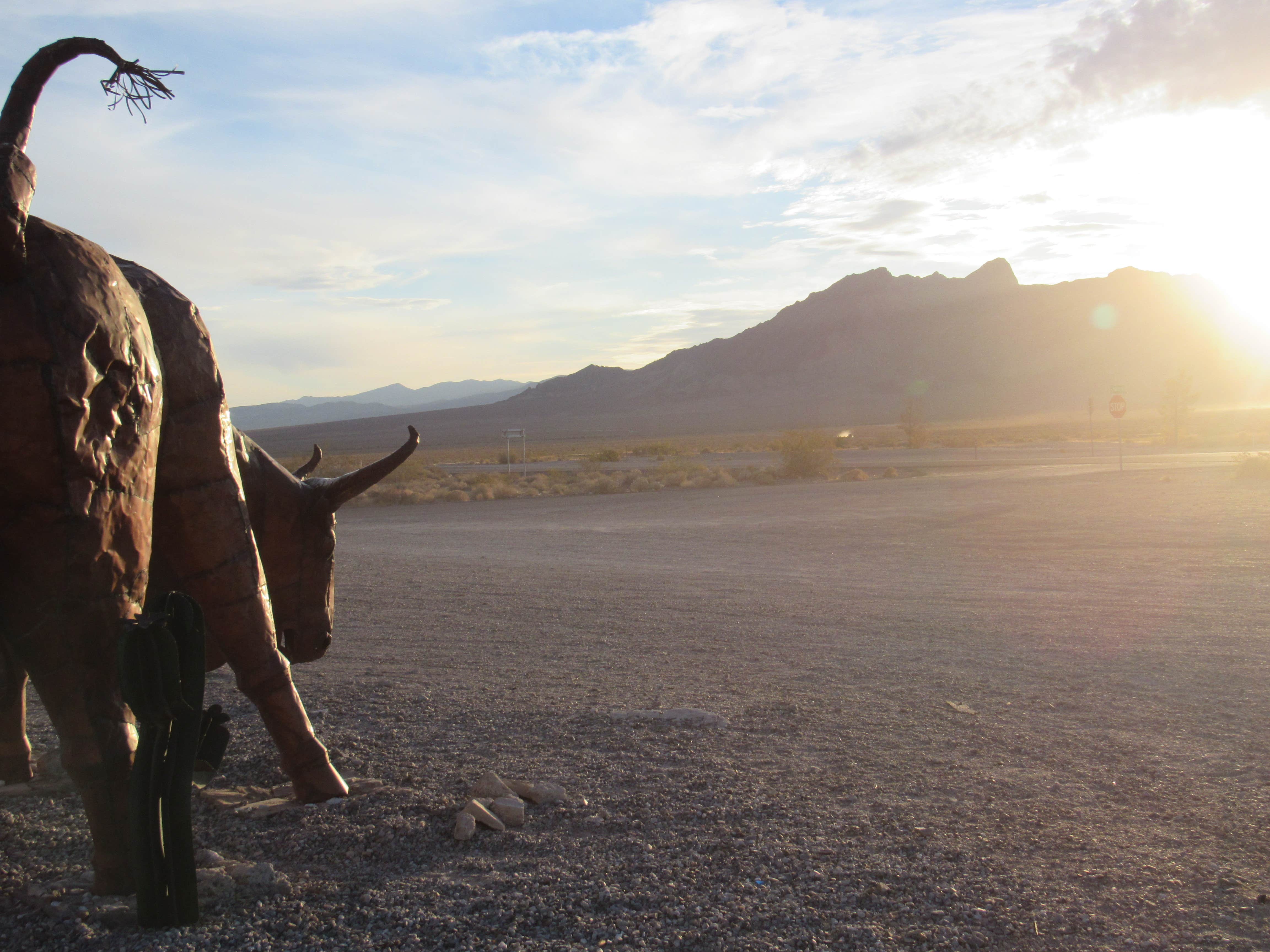 Camper-submitted photo at Guadalupe's State Line Nevada/California Camp Ground near Amargosa Valley, NV