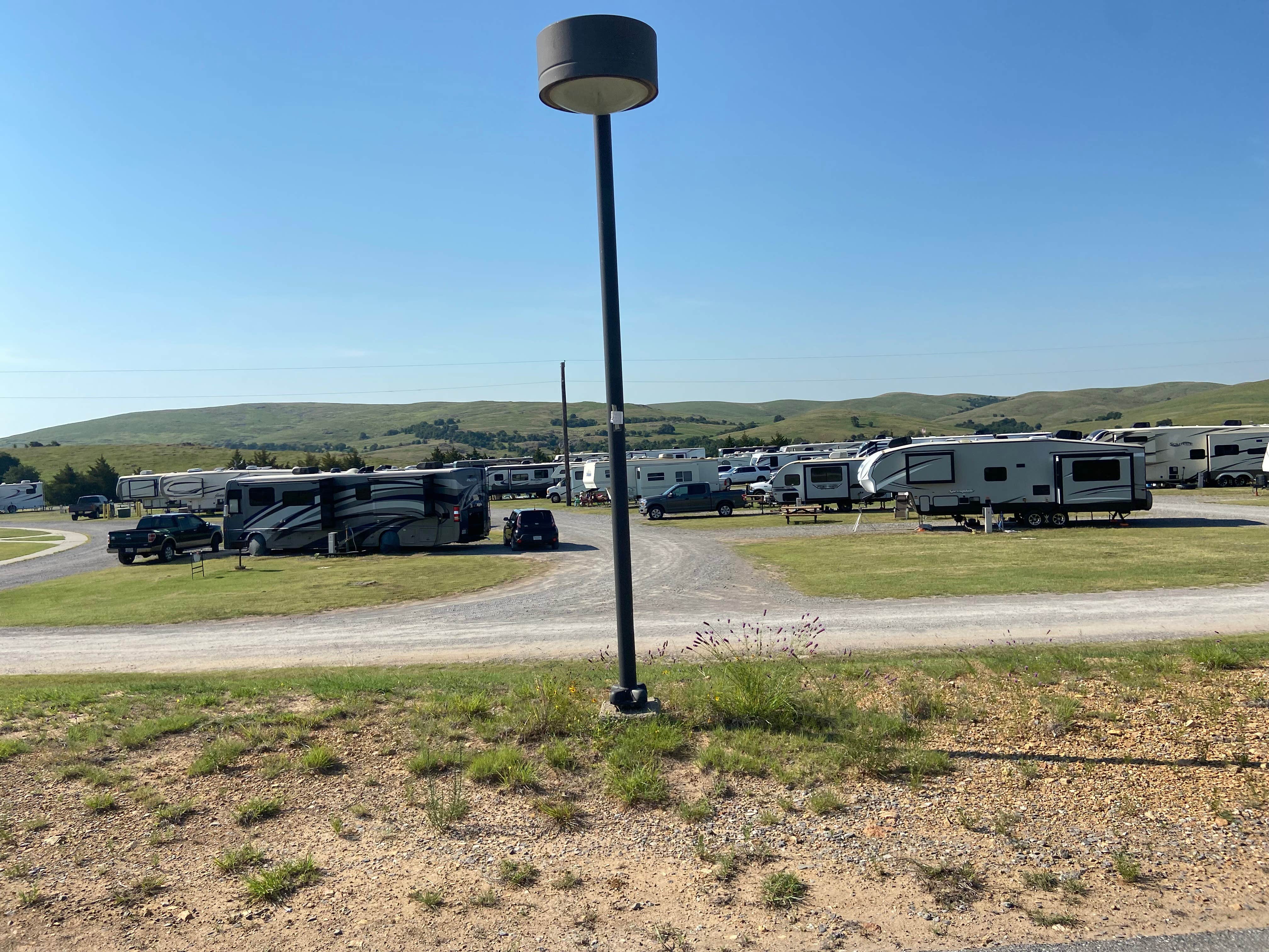 Dave V.'s photo of rv camping at Lake Elmer Thomas Recreation Area near Burkburnett, TX