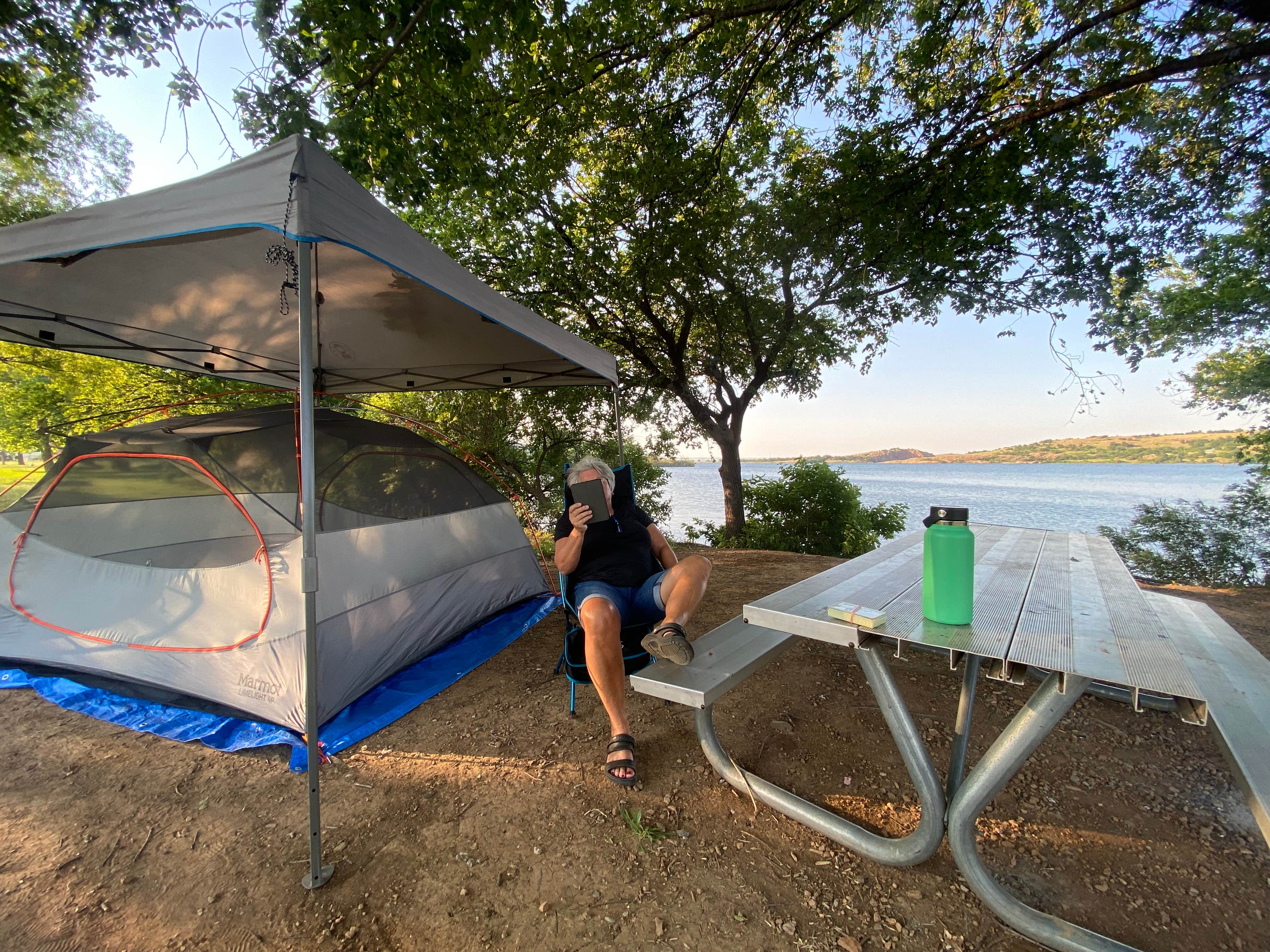 Camper submitted image from Military Park Fort Sill Lake Elmer Thomas Recreation Area - 1