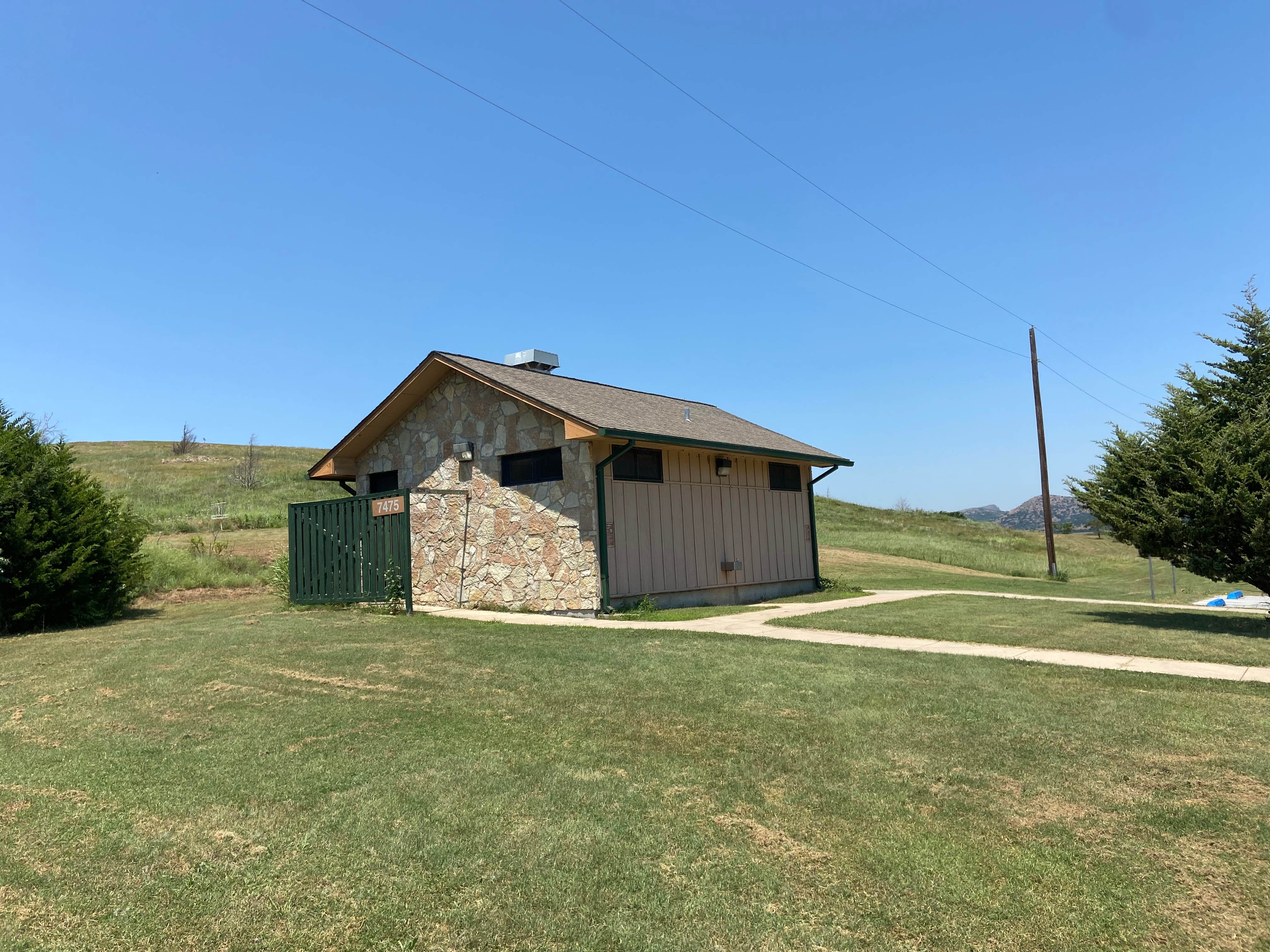 Dave V.'s photo of a cabin at Military Park Fort Sill Lake Elmer Thomas Recreation Area near Indiahoma, OK