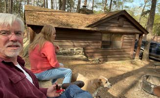 Jeff S.'s photo of glamping accommodations at Beavers Bend State Park Campground near Gillham, AR
