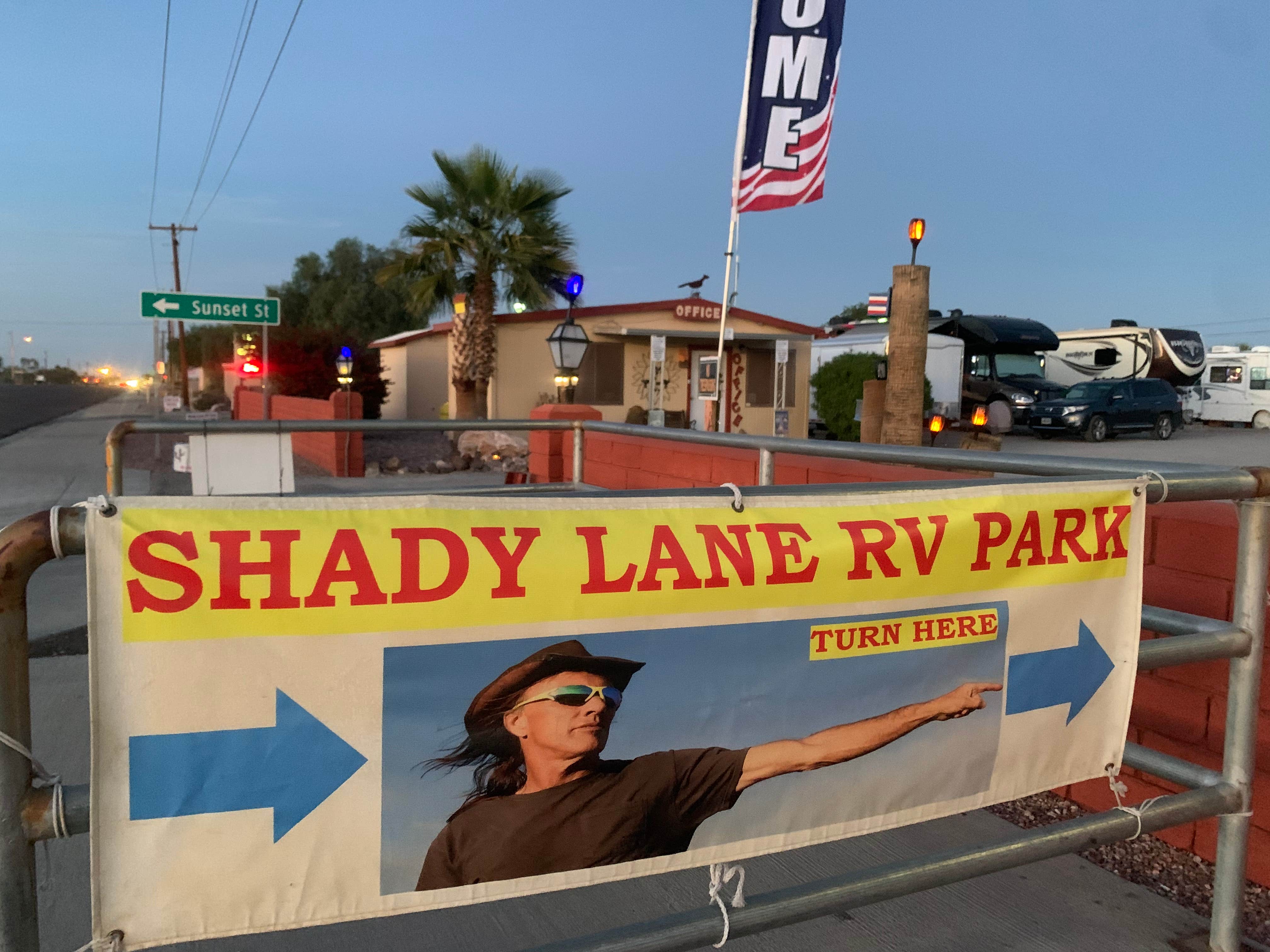 Camper-submitted photo at Shady Lane RV Park near Quartzsite, AZ