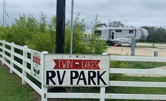 Julio E.'s photo of rv camping at Twin Lakes RV Park near Edna, TX