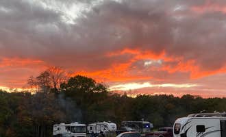 Camping near Green Lake Rustic Campground — Waterloo Recreation Area: Holiday RV Campground, Grass Lake, Michigan
