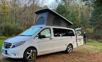 Lee D.'s photo of rv camping at Leonard Harrison State Park Campground near Coudersport, PA