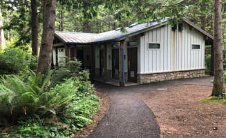 Stephanie Z.'s photo of a cabin at Cape Lookout State Park Campground near Gaston, OR