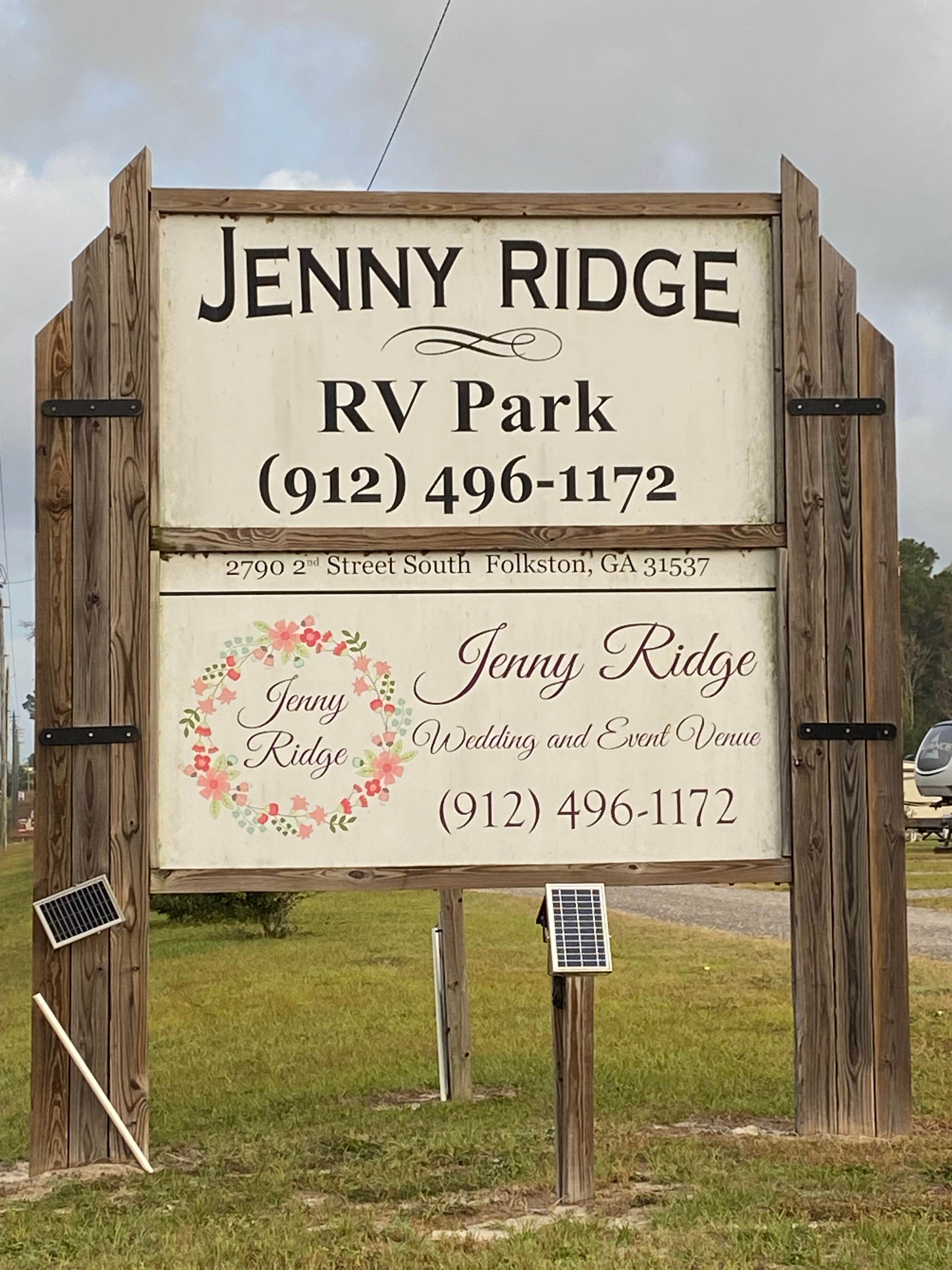 Camper-submitted photo at Jenny Ridge RV Park near Folkston, GA