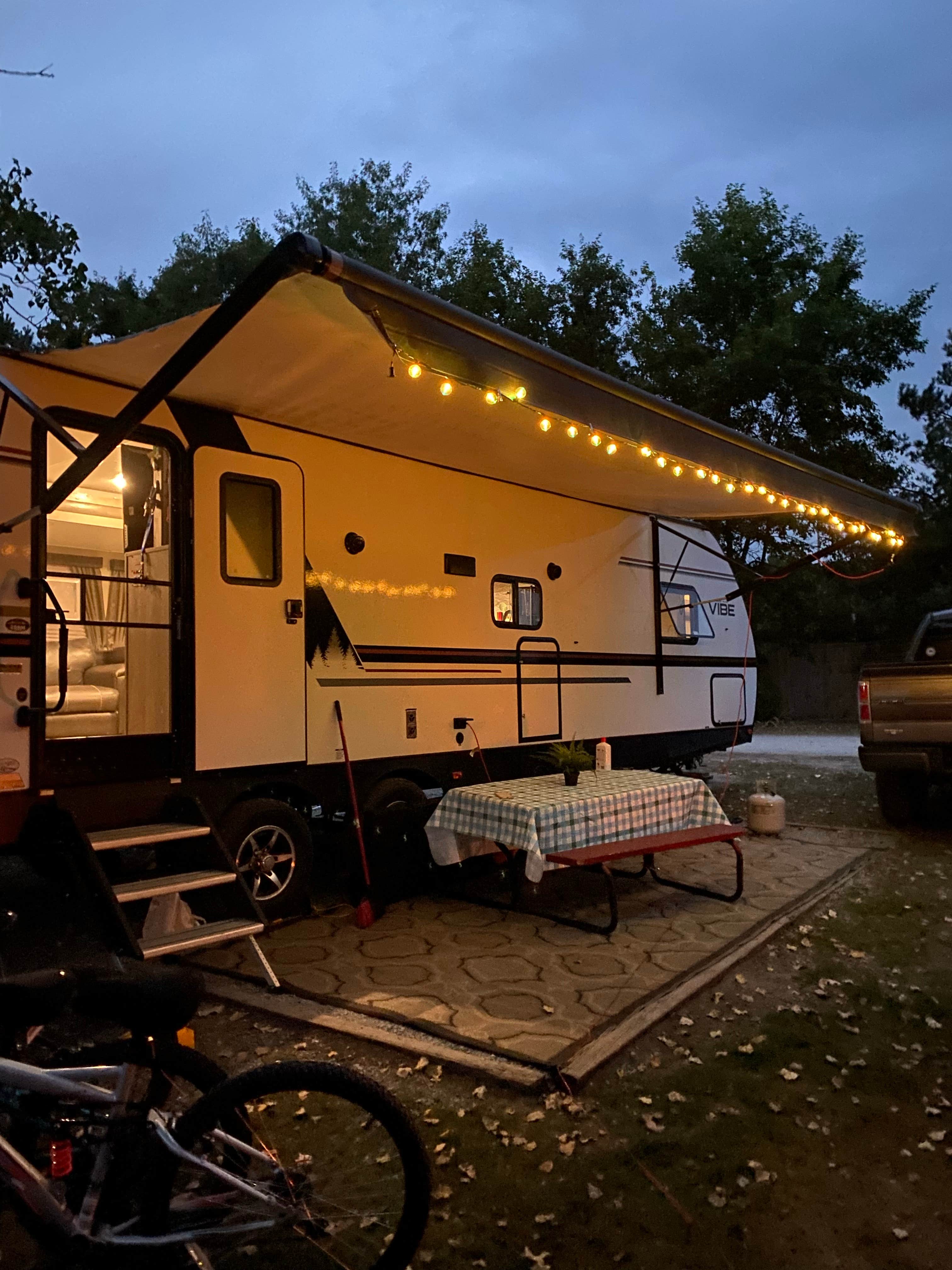 Clint's photo of rv camping at Lake Sch-Nepp-A-Ho Family Campground near Muskegon, MI
