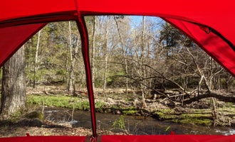 Camping near Dingmans Campground — Delaware Water Gap National Recreation Area: Ocquittunk, Layton, New Jersey