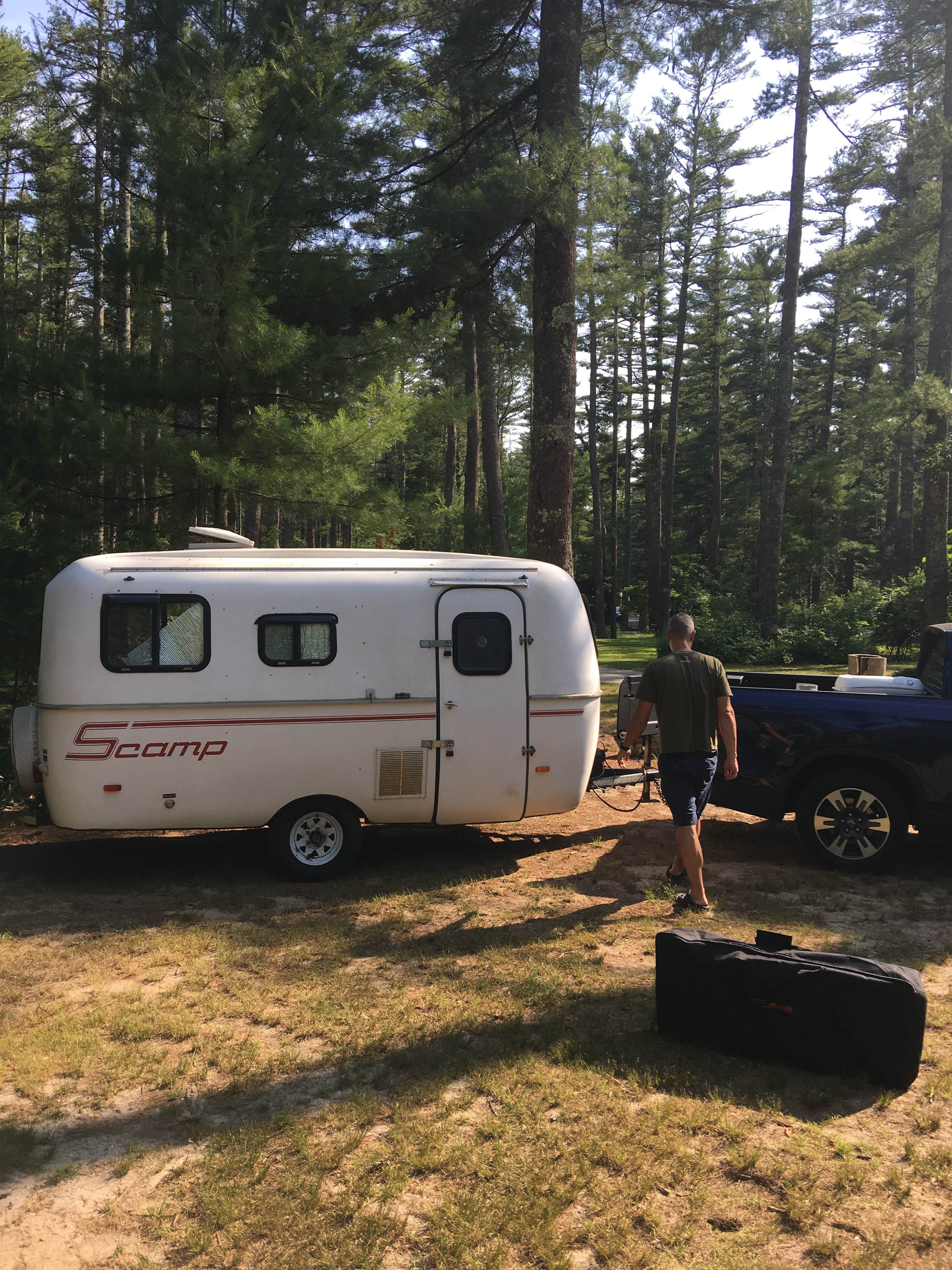 Ginny L.'s photo of rv camping at Pinewood Lodge Campground near Buzzards Bay, MA