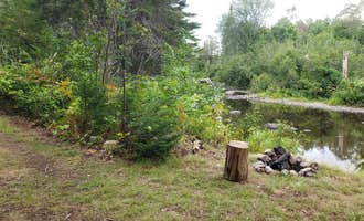 Camping near Piscataquis Point: East Branch Pleasant River in KI Jo Mary Multi-use Forest, Brownville Junction, Maine