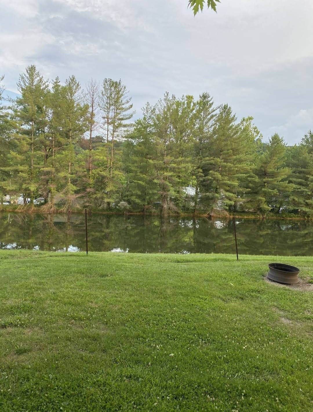 Camper-submitted photo at Friends O' Mine Campground & Cabins near Trafalgar, IN