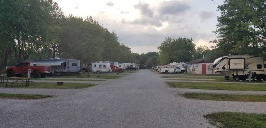 Camper-submitted photo at Friends O' Mine Campground & Cabins near Trafalgar, IN