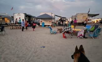 Jeff's photo of camping with pets at Del Mar Beach Cottages near Oceanside, CA