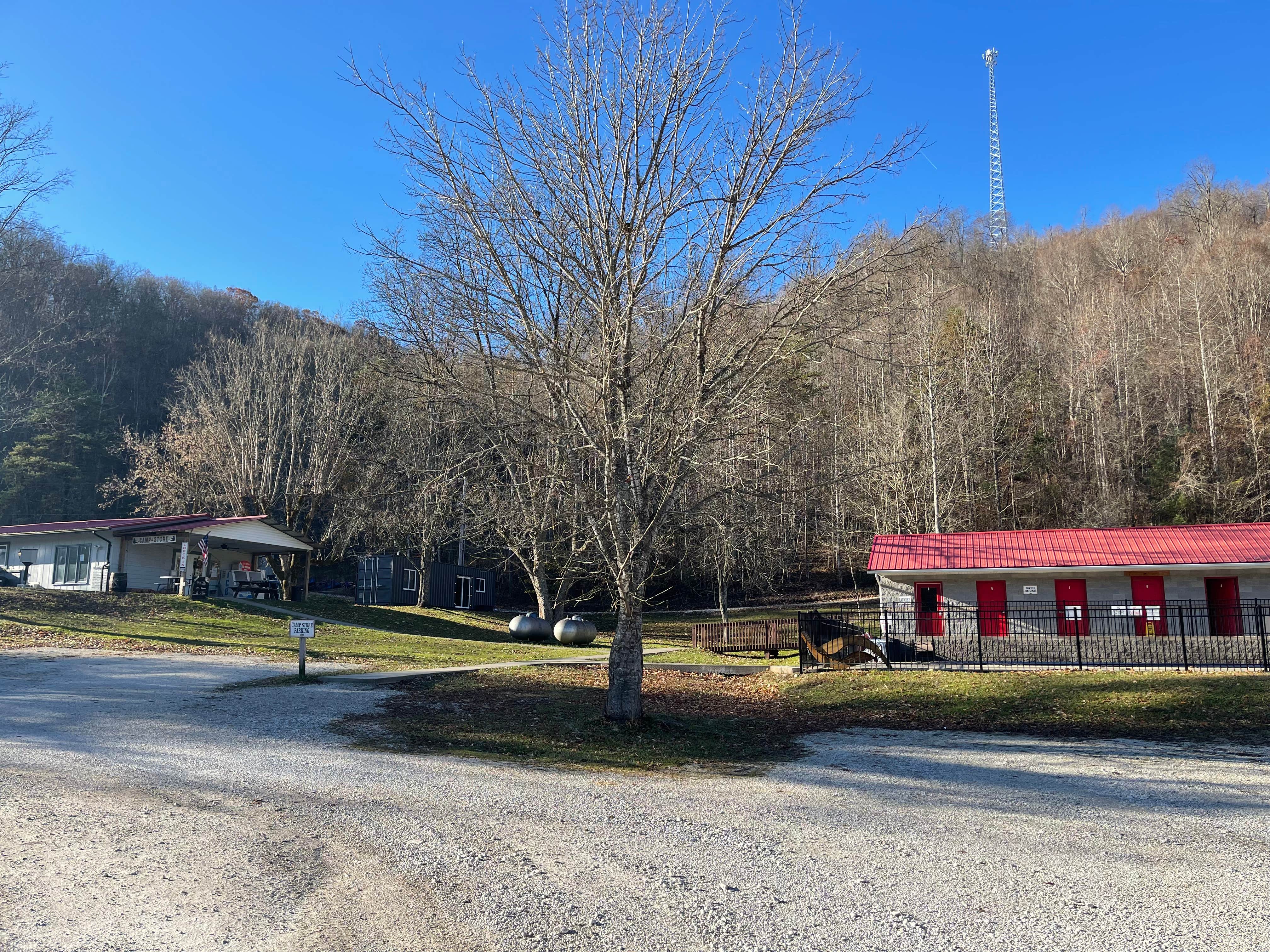 Jen K.'s photo of glamping accommodations at 4 Guys RV Park at Red River Gorge near Livingston, KY