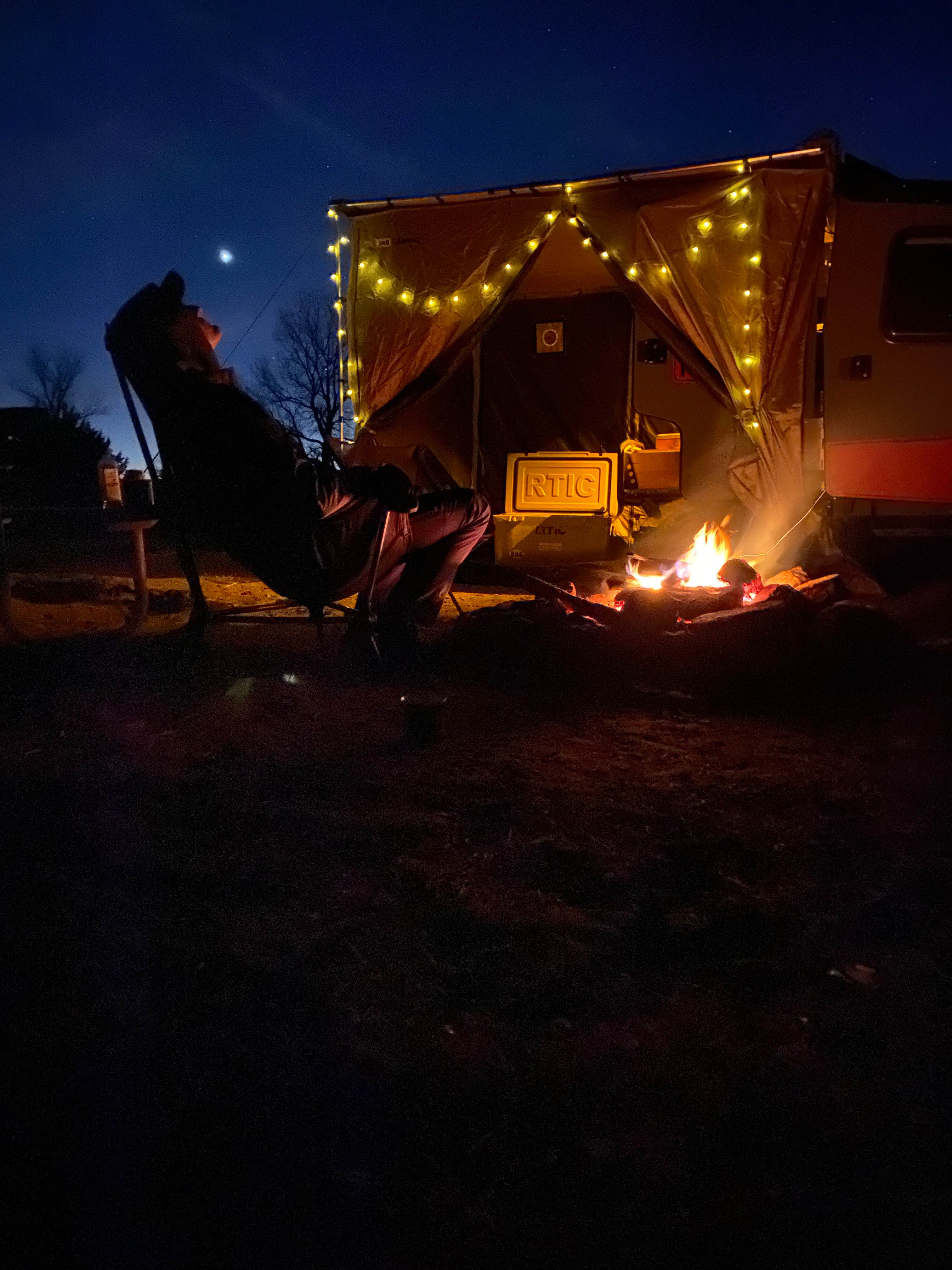 Camper-submitted photo at Buffalo Grass — Wilson State Park near Lucas, KS