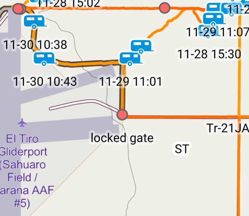 Camper-submitted photo at AZ State Land North Pump Station Road Dispersed near Eloy, AZ