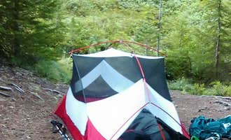 Camping near Mount Tom Creek — Olympic National Park: Deer Lake — Olympic National Park, Olympic National Park, Washington