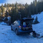 Review photo of Boreas Pass Road Designated Dispersed Camping by Warrior K., December 3, 2021