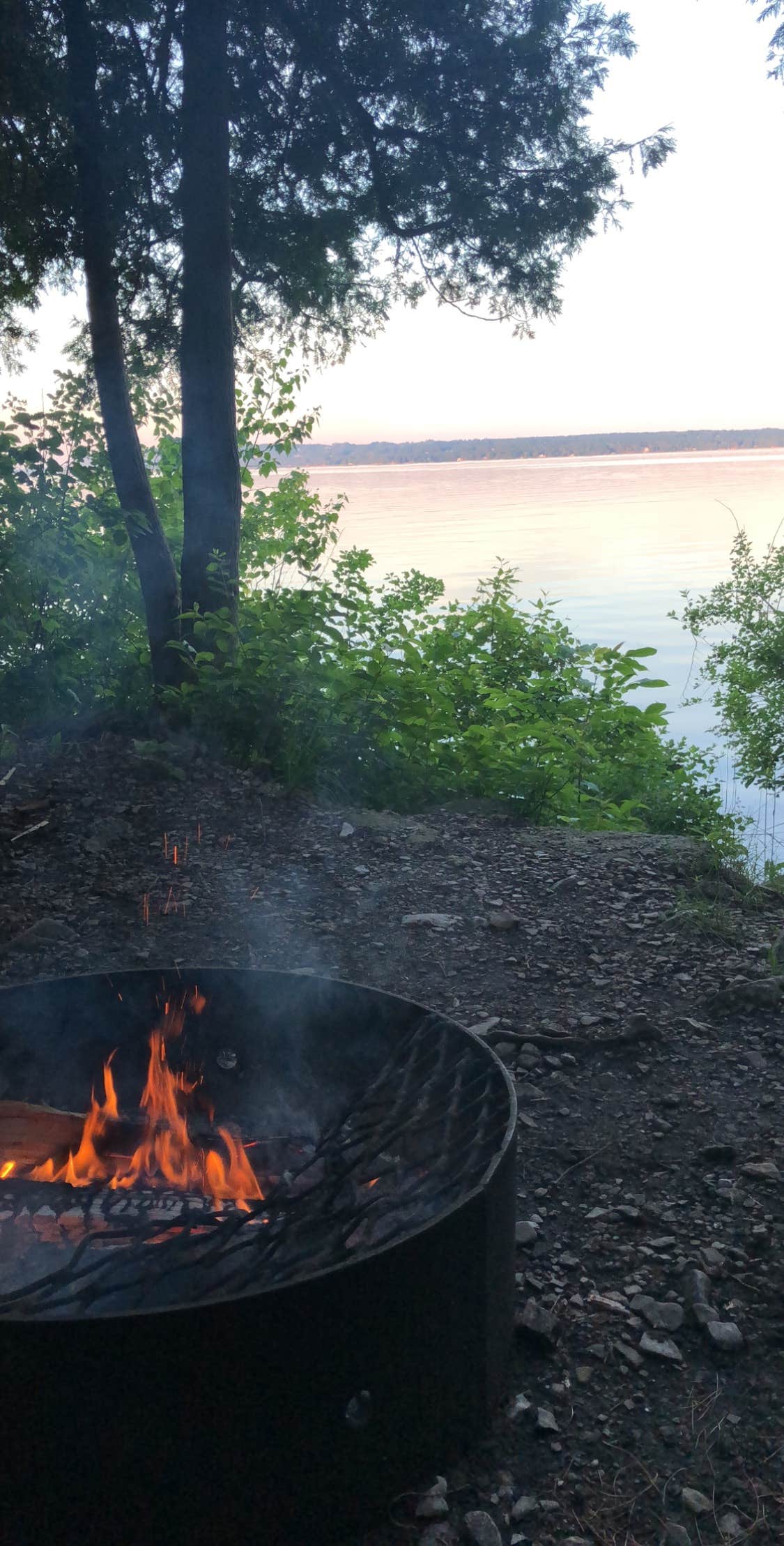 Camper-submitted photo at Tennison Bay Campground — Peninsula State Park near Sister Bay, WI