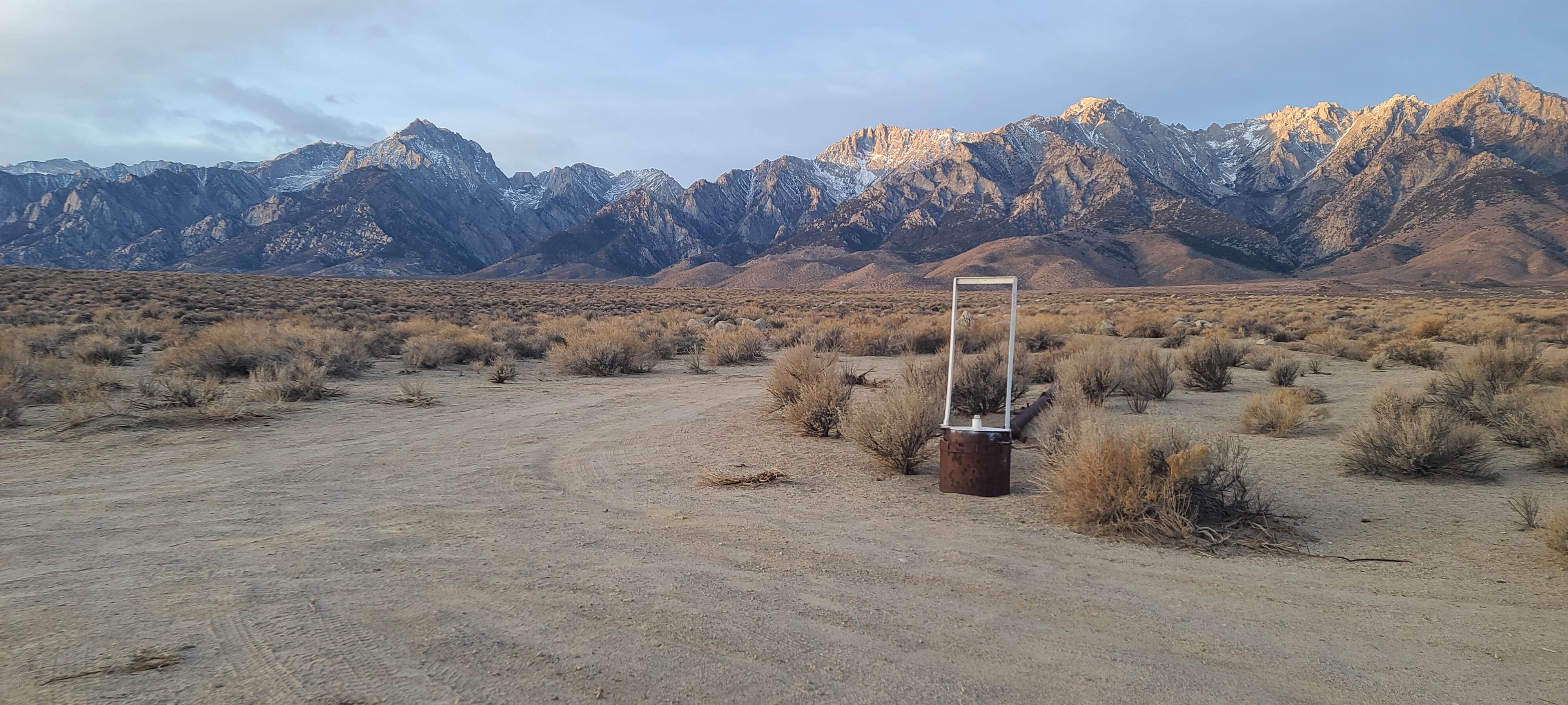 Camper-submitted photo at Independence BLM Dispersed near Big Pine, CA