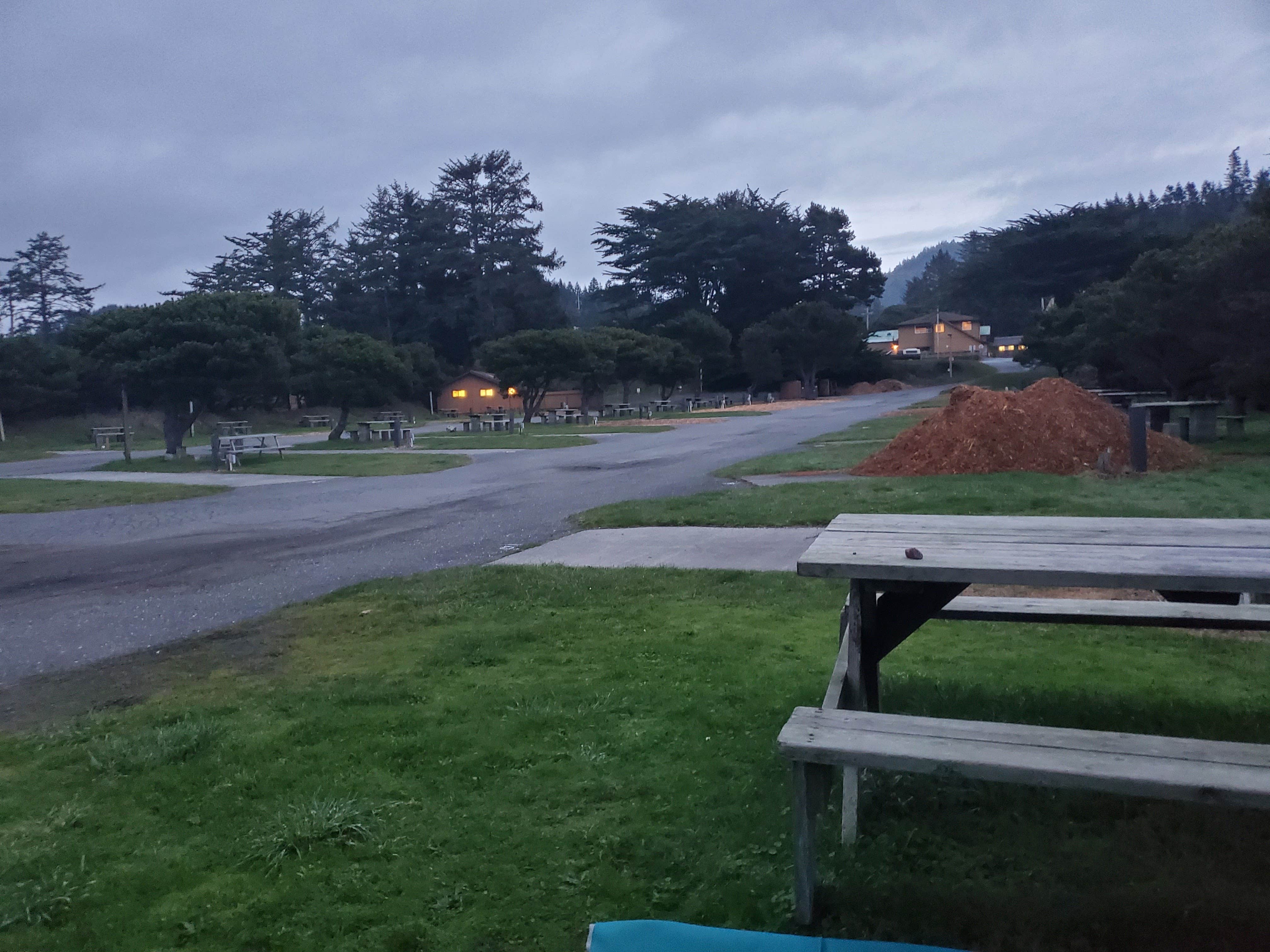 Camper-submitted photo at Ireland's Ocean RV Park near Ophir, OR