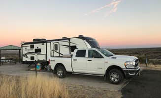 Dave G.'s photo of rv camping at Valley Of Fires Recreation Area near Corona, NM
