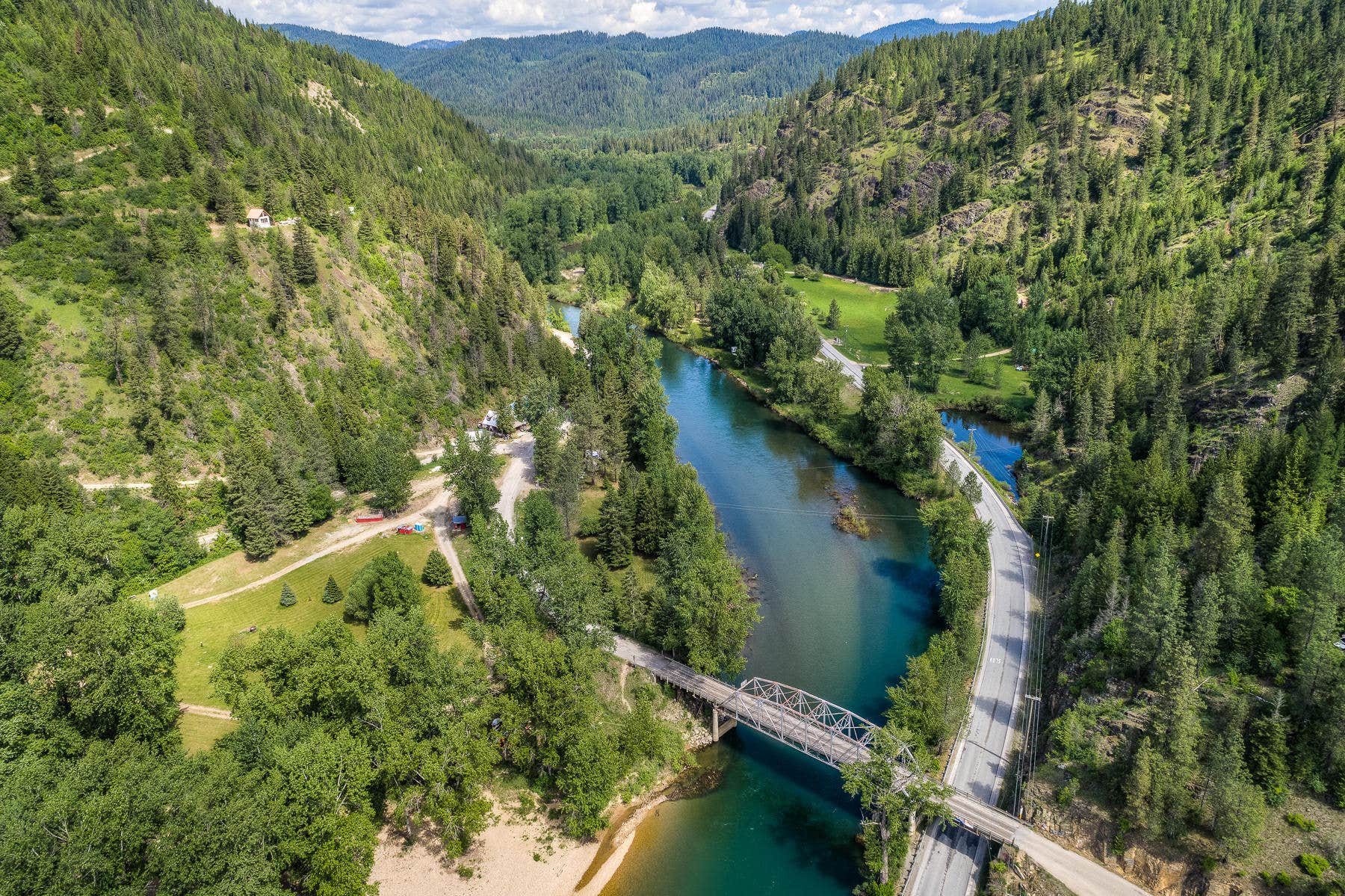 Camping near Big Creek RV Park: Albert's Landing, Kingston, Idaho