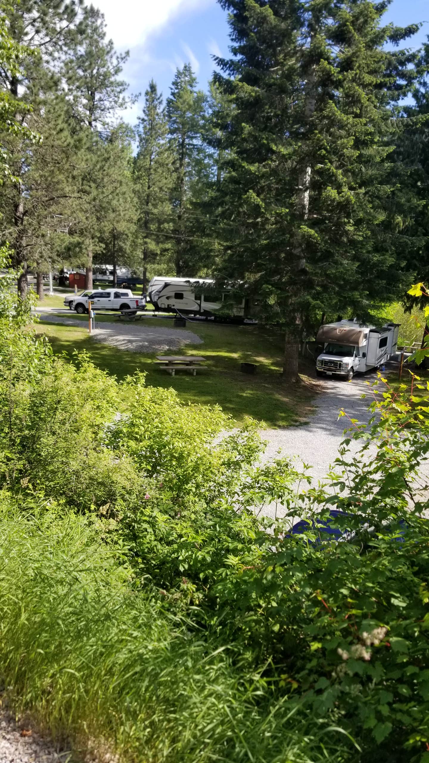Allen W.'s photo of rv camping at Albert's Landing near Kellogg, ID