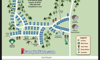 Camping near Pokagon State Park Campground: Camp Sack In, Fremont, Indiana