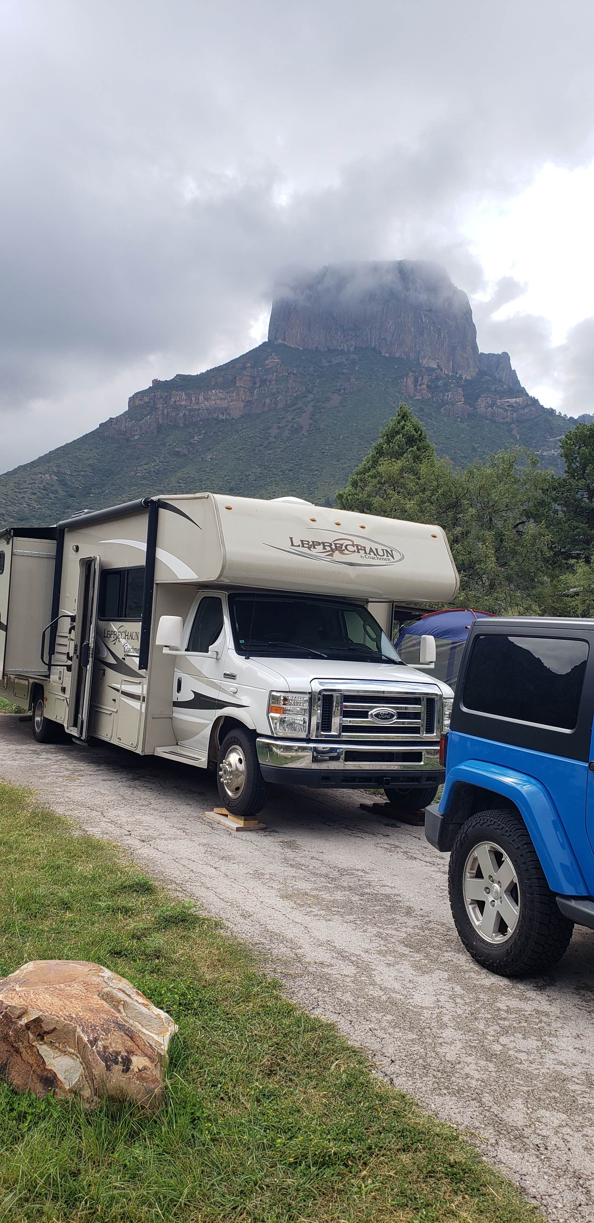 Mary T.'s photo of rv camping at Chisos Basin Campground (Big Bend, Tx) — Big Bend National Park near Big Bend National Park