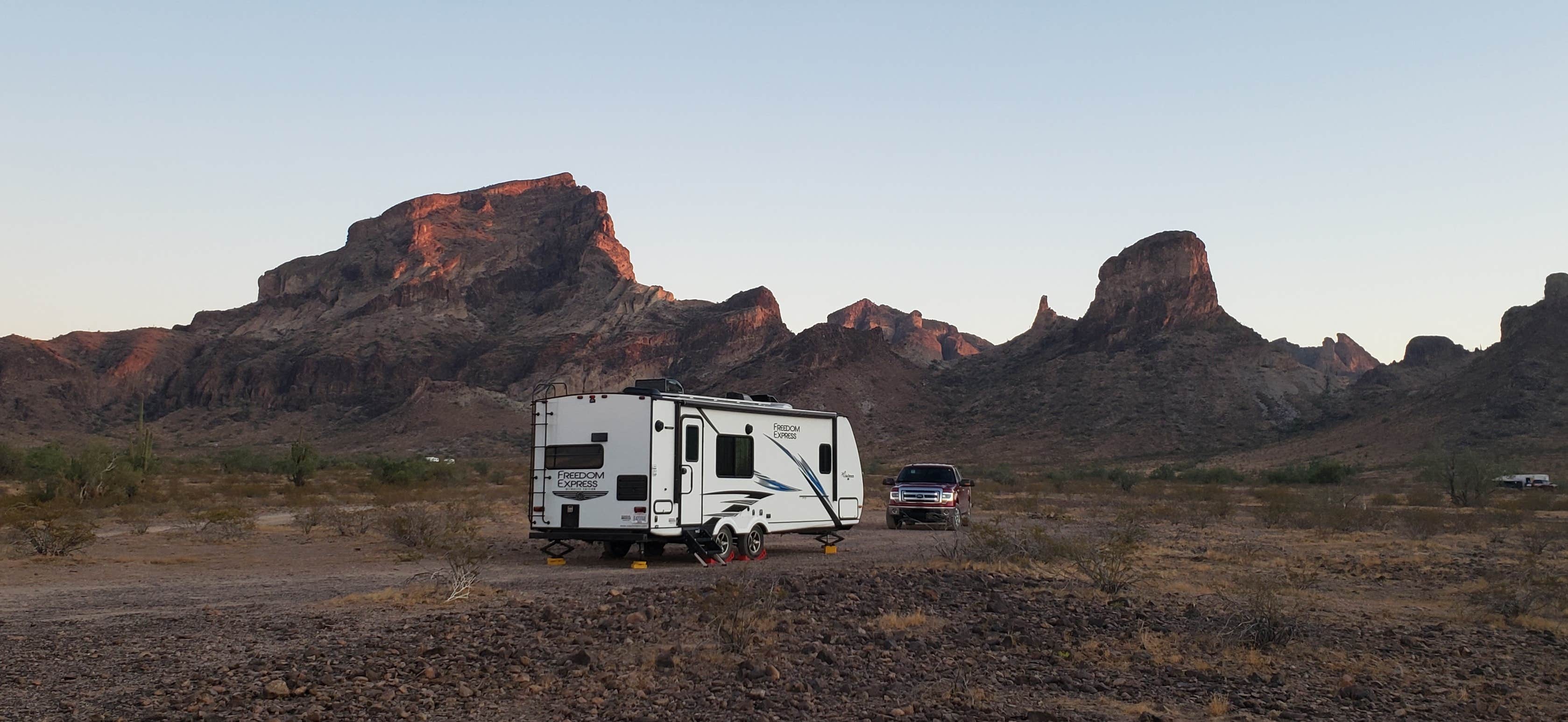 Lynn W.'s photo of rv camping at Saddle Mountain BLM (Tonopah, AZ) near Tonopah, AZ