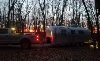 gary H.'s photo of rv camping at Watkins Mill State Park Campground near Lawson, MO