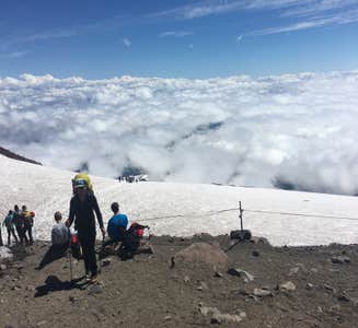 Camper-submitted photo from Camp Muir — Mount Rainier National Park